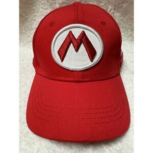 Super Mario Bros Movie Mario Baseball Hat Promotional Cap